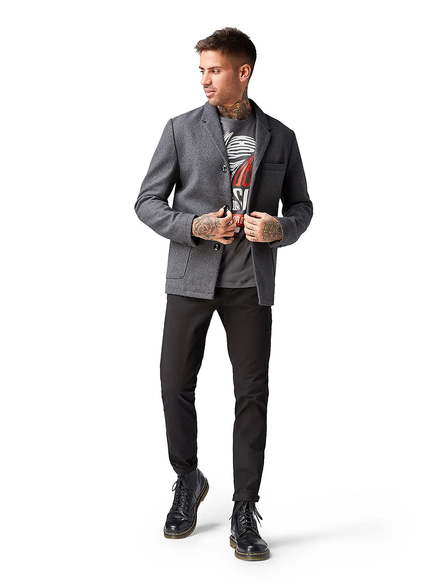 TOM TAILOR DENIM | Chino Slim Fit | schwarz